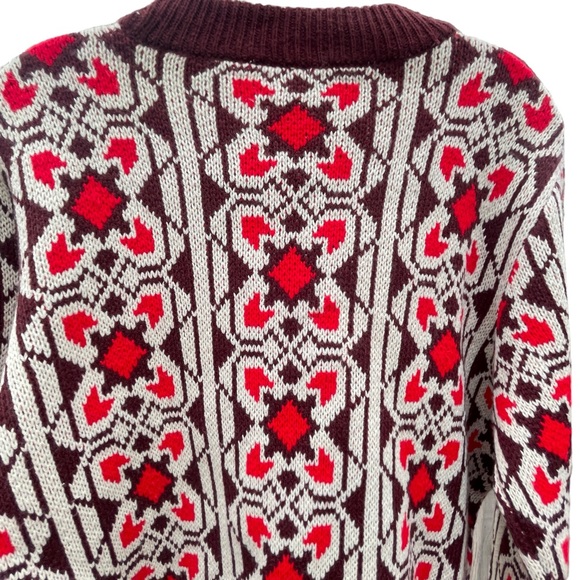 NWT Anthropologie MOTH Intarsia Pullover Sweater - Picture 5 of 8